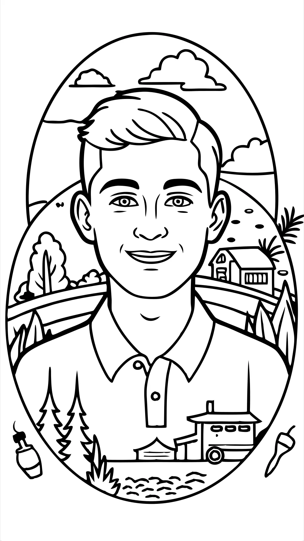 custom coloring pages from photos